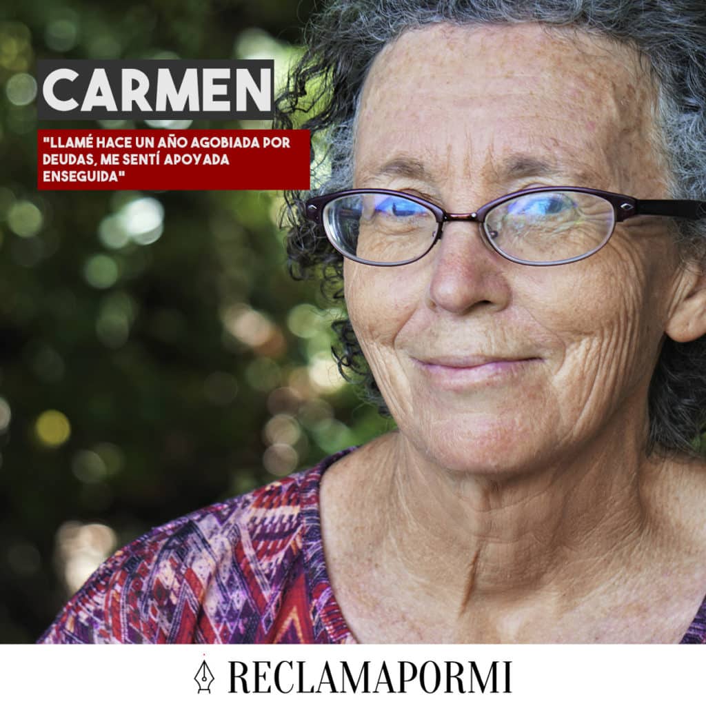 Lee la opinión de Carmen sobre Reclama por Mí