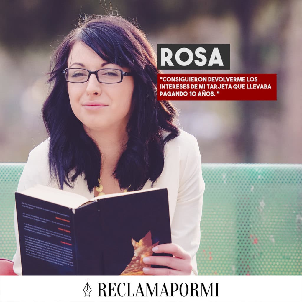 Lee la opinión de Rosa sobre Reclama por Mí